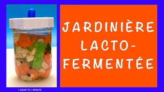 Jardinière à litalienne LactoFermentée  Condiment Classique Revampé [upl. by Iinden]