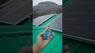 Its my love❤️ solartech solartechnology electricity solarpowerinverter solarsystem trending [upl. by Neellok522]