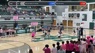 Edmond Santa Fe Varsity vs Edmond North 20241001 Day 1 Match 1 5th Set [upl. by Hailed]