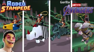 Rodeo Stampede most charming animalsin the Jungle Game Tester Studios [upl. by Christianna]