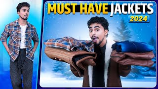 5 Jackets EVERY MAN Needs in Winters  Must Have Budget Winter Fashion 2024 [upl. by Nomzzaj500]