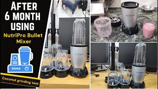 After 6 month using  NutriPro Juicer Mixer Grinder  Smoothie Maker  500 Watts detail review [upl. by Valentine630]