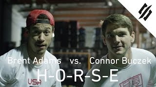 Brent Adams vs Connor Buczek  HORSE  StringKing Lacrosse [upl. by Eissert]