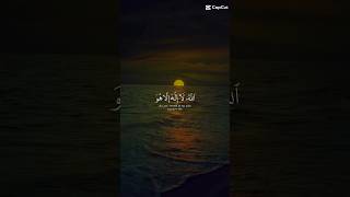 AYAT TUL KURSI  hearts touching recitation shorts ytshorts youtubeshorts quranrecitation [upl. by Dareg]