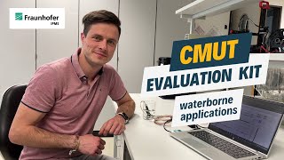 CMUT Evaluation Kit for watercoupled ultrasonic elements  Fraunhofer IPMS [upl. by Yerga]