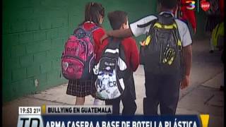 Niño fabrica arma casera para hacer bullying [upl. by Cusack]