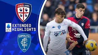 Cagliari vs Empoli  Extended Highlights  Serie A  CBS Sports Golazo [upl. by Willyt]