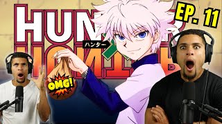 KILLUA IS SAVAGE  Hunter x Hunter Episode 11 REACTION [upl. by Gniliem]