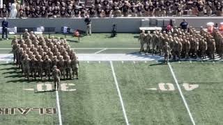 West Point Band Pregame National Anthem Villanova Game on Sept 17 2022 [upl. by Docilla]