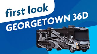 First Look 2021 Georgetown 36D  Gas Class A Motorhome  Camping World [upl. by Yentirb]