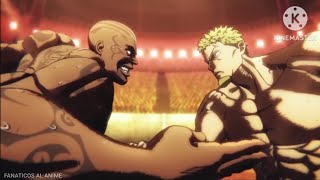 TAKESHI VS MUTEBA  KENGAN ASHURA LATINO [upl. by Anavi]