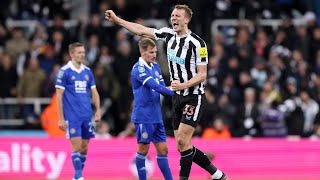 Newcastle United 2 Leicester City 0  Carabao Cup Quarter Final Highlights [upl. by Marni]