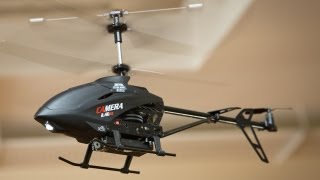 HeliPalcom  UDI U13A Mini Spy Helicopter wGyro Test Flight [upl. by Gillette]