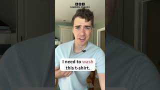 ‘wash up your shirt– Fix this sentence shorts [upl. by Mckenna494]