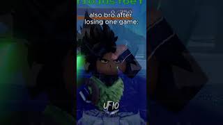 When Bro loses one Game in ROBLOX Saitama Battlegrounds [upl. by Ailecec]