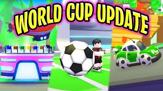 The SOCCER UPDATE IS HERE in ADOPT ME [upl. by Hamrnand]