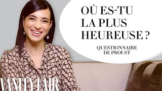 Qui est vraiment Camélia Jordana   Questionnaire de Proust  Vanity Fair [upl. by Isabeau]