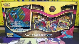 Pokemon Dragon Majesty Salamence GX Special Collection Box Opening [upl. by Banky179]