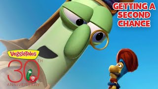 VeggieTales  Getting A Second Chance  30 Steps to Being Good Step 13 [upl. by Lrig543]