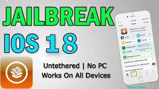 Unc0ver Jailbreak 18 Untethered  Jailbreak iOS 18 Untethered No Computer [upl. by Belle430]