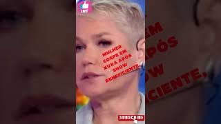 XUXA LEVA CUSPARADA APÓS APRESENTAÇÃO NO CRIANÇA ESPERANÇA [upl. by Zara]