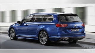 VW パサート 改良新型、最新デジタルコクピットに部分自動運転採用…ジュネーブモーターショー2019で発表予定 [upl. by Nawek]