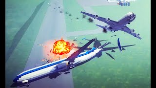 Aviation Crashes 1  Besiege [upl. by Thorsten203]