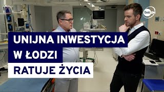 Nowoczesny oddział SOR w Łodzi z lądowiskiem quotSą sytuacje w których liczy się każda minutaquot [upl. by Lyndes]