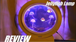 REVIEW FOOING LED Large Jellyfish Lamp  Unique Mood Lamp RGB Aquarium [upl. by Mirilla]