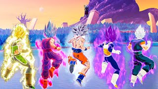 Dragon Ball Z Kakarot  All Transformations amp Ultimate Attacks DLC  Mods 4K 60fps [upl. by Anatol]