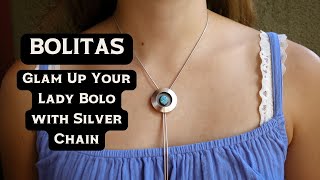 Silver Bolo Tie for Ladies [upl. by Anastasio]