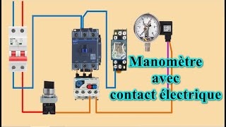 Manomètre avec contact électrique [upl. by Soule]