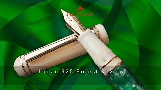 Laban 325 Forest Fountain Pen Review [upl. by Cary]