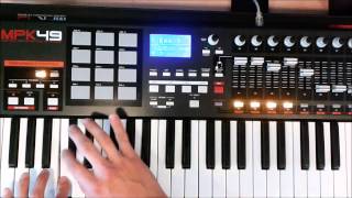 Ems Akai mpk 49 performance [upl. by Olav]