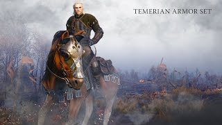 The Witcher 3 How to get Temerian Armor and Horse Armor [upl. by Atekehs]