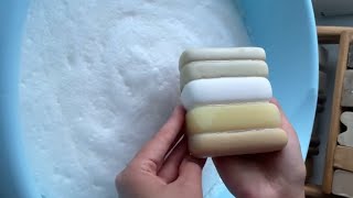 satisfying soap foam  soap lathering  ASMR [upl. by Reiss]