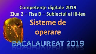 Competente digitale 2019  Ziua 2  Sisteme de operare [upl. by Yenitsed616]