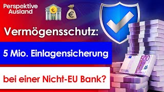 Sichere dein Vermögen Das anonyme Bankkonto mit bis zu 5 Mio Einlagensicherung [upl. by Faxen]