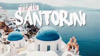 TOP 10 RZECZY KTÓRE MUSISZ ZROBIĆ NA SANTORINI [upl. by Iad366]