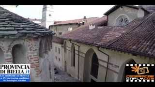 Città di Biella Vista dal Drone  Riprese Aeree drone [upl. by Hareehahs]