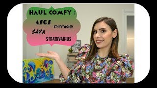 Comfy haul  ASOS ZARAPIMKIESTRADIVARIUS [upl. by Lillie246]