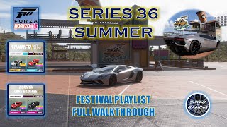 Forza Horizon 5  Cars amp Coffee Festival Playlist Summer  Full Walkthrough 🎮 [upl. by Aneloc594]