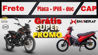 Promoção de 300cc  frete grátis e emplacamento Grátis tempos limitado [upl. by Anitroc]