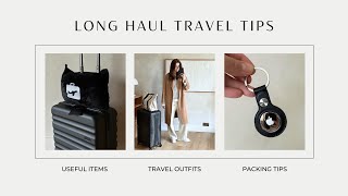 Long Haul Travel Tips amp Outfits  By An Anxiety amp ADHD Traveller [upl. by Mirelle]