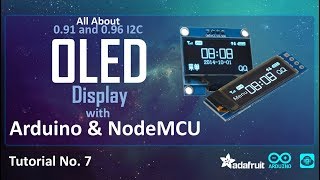 Tutorial on I2C OLED Display with ArduinoNodeMCU [upl. by Anayt114]