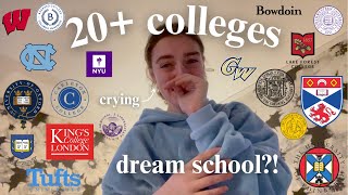 college decision reaction 2024 international unis ivies oxford dream school acceptance [upl. by Sakmar]