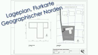 Revit Lageplan Flurkarte Geographischer Norden [upl. by Odirfliw]