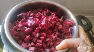 Beetroot recipe  Madhus Kitchen Corner [upl. by Eicyac]