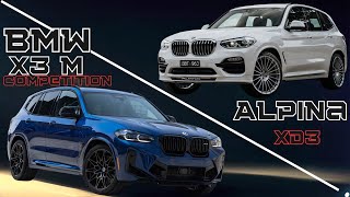 ⚠️ BMW X3 m VS Alpina XD3  ⚠️ [upl. by Cianca832]