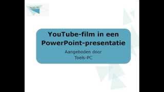 YouTubefilm als videobestand voor PowerPoint [upl. by Imas561]